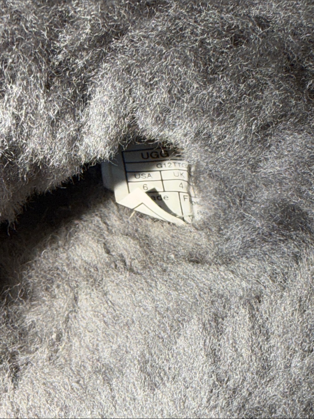 UGG Fuzzy Slide Slippers - Picture 5 of 5